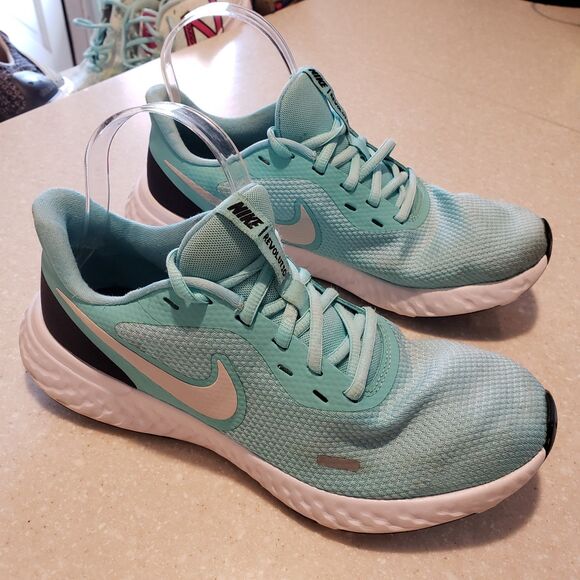 Nike Womens Revolution 5 BQ3207-301 Blue Running Shoes Sneakers Size 9 - Picture 1 of 8